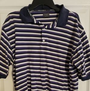 Haggar cool 18 golf shirt size large